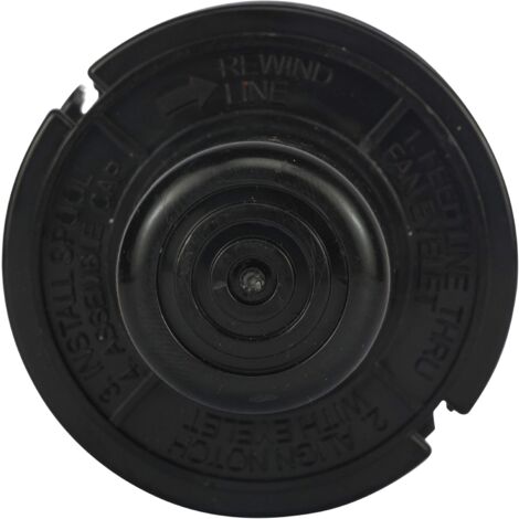 Kit 3 Bobines + Ressort + Capuchon Pour Taille-Bordures Black+Decker GL250, GL310, GL360 – Fil 1.65mm X 6m, Recharge Facile Et Durable