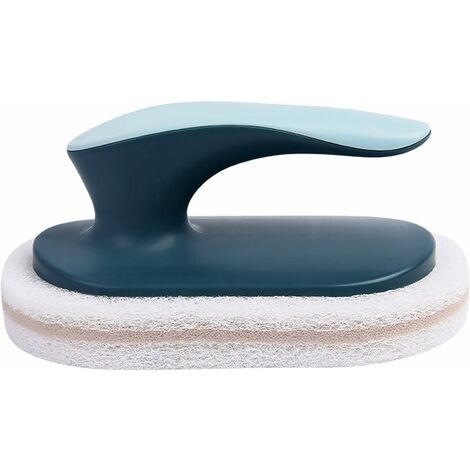 Éponge gommage silicone pour visage Rouge