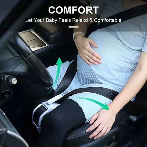 Ajusteur de ceinture de sécurité de grossesse, ceinture de pare-chocs femme  enceinte ceinture de sécurité de voiture C