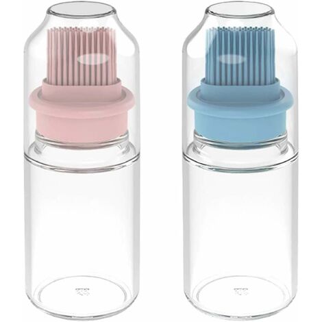 Flacon Pinceau à Huile En Verre Et Silicone - Distributeur De Sauce Avec Brosse Intégrée (300 Ml) - 8