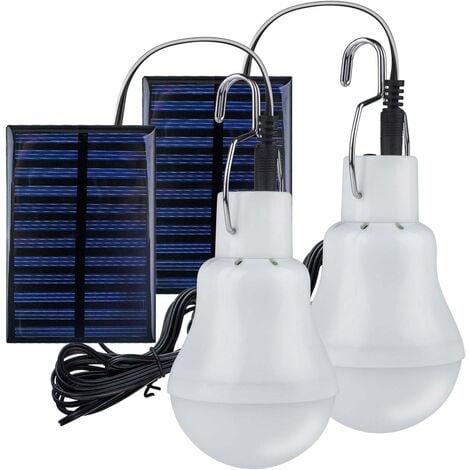Costway lampe solaire extérieure avec télécommande étanche à l'eau ip44,  intégré de batterie 1500 mah - Conforama