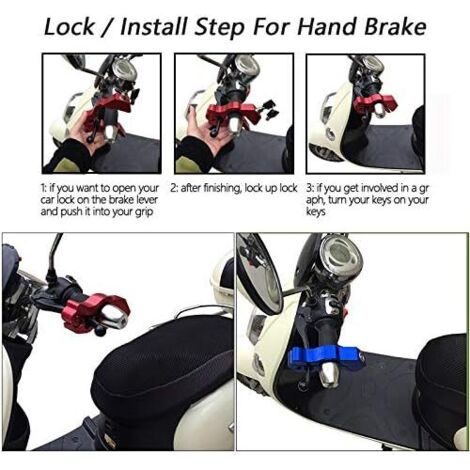 Serrure De Guidon De Moto Serrure D'Alarme De Moto Alarme Antivol De