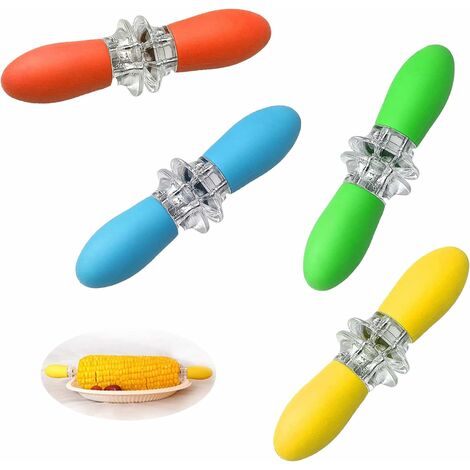 10 Paires Brochettes De Maïs, Brochettes De Maïs Domicile Barbecue, Fourchettes à Fruits Avec