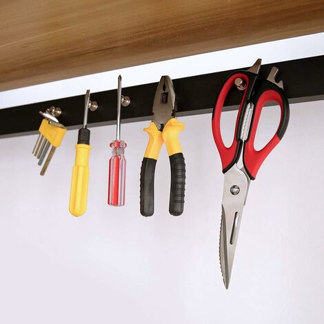 Lot De 50 Aimants En Néodyme Puissants En Forme De Cœur - 20x5 Mm - Noir - Pour Tableau Magnétique, Frigo, Bricolage, Bureau, École