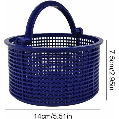 Lot De 2 Paniers De Rechange Pour Skimmer De Piscine Hors-sol à