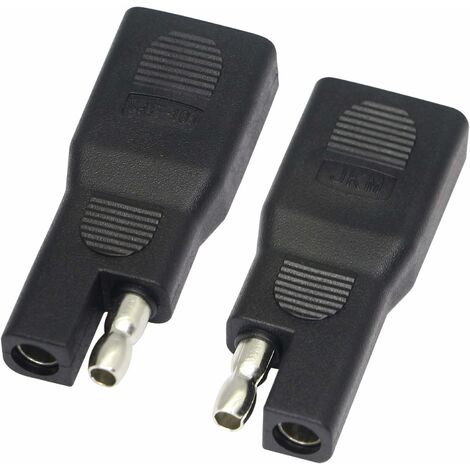Câble Adaptateur SAE Vers XT60 YACSEJAO - 12 AWG 1.5m - Pour Générateur Solaire Portable - Inclus Inverseur Polarité