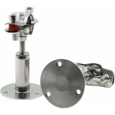 Cabilock 2 Pièces Pince De Serrage Alliage Avec Bouton Bleu Support