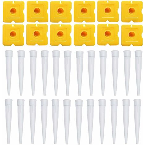 Kit de 36 outils de calfeutrage en silicone, outil de finition pour joints, cartouches de rechange, buses de calfeutrage (1/7)