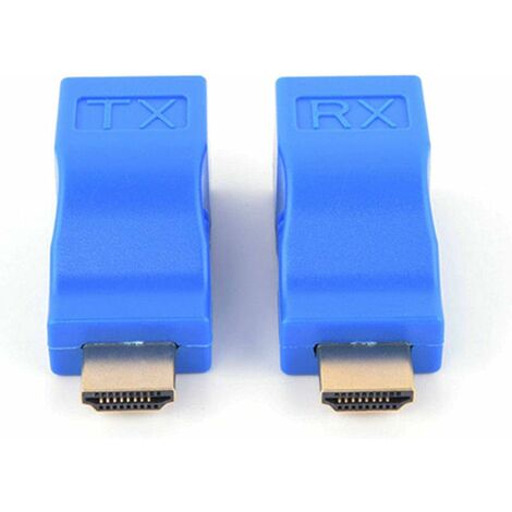 2x Extendeur double port HDMI vers RJ45 jusqu'à 30m