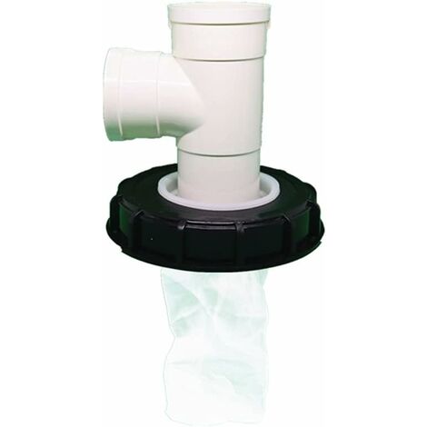 Filtre À Couvercle IBC Accessoires De Réservoir IBC Couvercle De Filtre en Nylon 165mm avec Couvercle Supérieur De Baril d'argile De Filtre Net pour Réservoir d'eau De Pluie IBC (1/6)