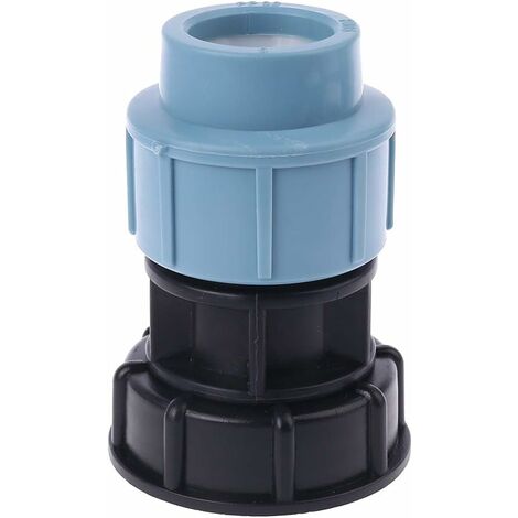 Adaptateur De Réservoir IBC S60x6 - Sortie 20/25/32 Mm, Filetage BSPF - Pour Raccordement Tuyau D'arrosage, Récupération D'eau - 4