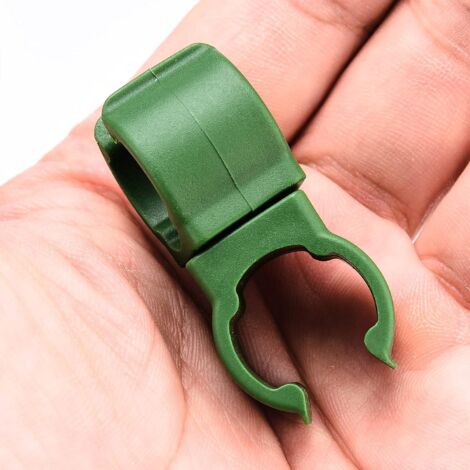 Lot De 50 Clips De Support Pour Plantes En Acier Inoxydable - Pour Tiges De Bambou, Jardinage