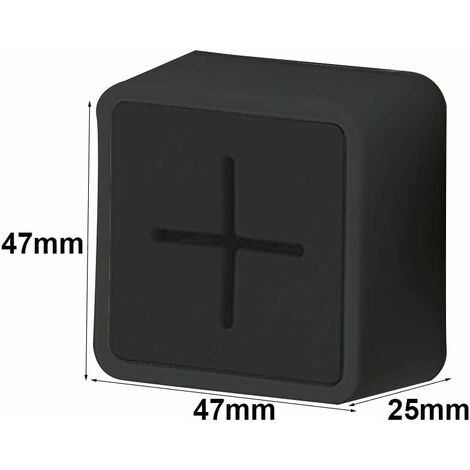 Lot De 4 Porte-Serviettes Magnétiques En Cuir Noir - Pince Magnétique Pour Cuisine, Salle De Bain