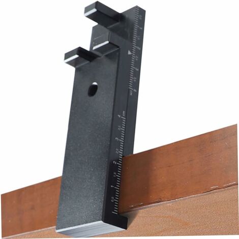 POHOVE Jauge De Profondeur 2 En 1 Pour Défonceuse Et Scie De Table, En