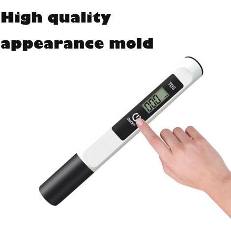 YIDOMDE Combiné pH-mètre numérique et TDS, testeur de pH 0,05ph avec une  haute précision