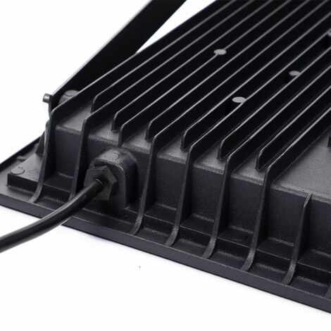 Projecteur LED Exterieur 100W, IP66 6500KImperméable Spot LED Extérieur, Blanc Froid Eclairage de Sécurité LED, Luminaire Exterieur Pour Patio, Terrasse, Jardin, Garage, Usine