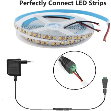 Lot De 10 Connecteurs DC 12V Mâle/femelle - Pour Alimentation CCTV, LED, Petits Appareils - Marque AVARTEK