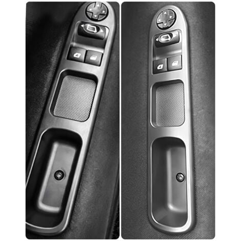 Levé Vitre 207 Avant Gauche Vitre Électrique Interrupteur 6554.QC, Interrupteur de Lève-Vitre 207 Commande Vitre 207 pour Peugeot 207 Citroen c3