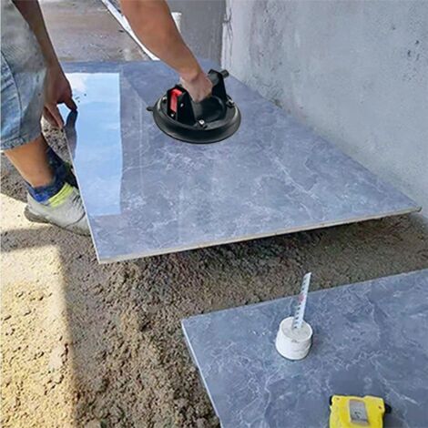 Ventouse Levage Professionnelle Ventouse De Levage 200kg - Pour Verre, Carrelage, Marbre Ventouse Pour Carrelage Rugueux - 4