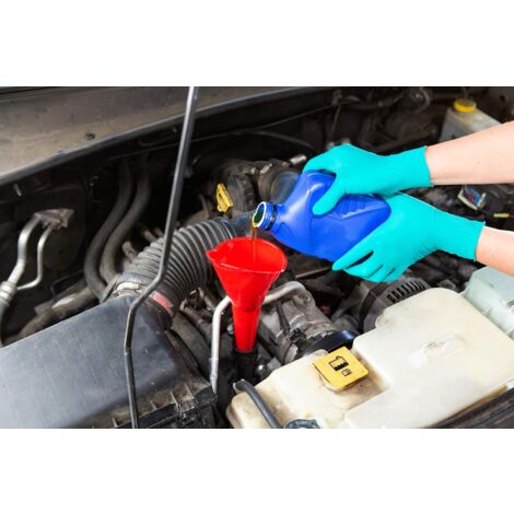 92-600 Gants Jetables en Nitrile, Non Poudrés, Haute Protection Chimique et Mécanique, Contact Alimentaire, Sécurité Industrielle, Sans Latex, Vert, Taille L (100 Gants)