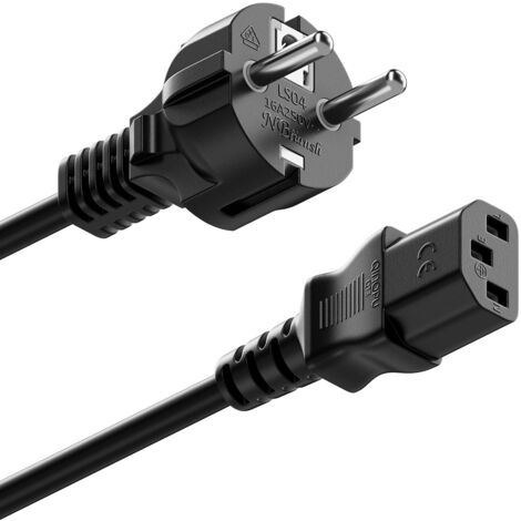Câble D'alimentation IEC C15 Vers Prise CEE 7/7 - Pour Appareils Haute Température - Occasion