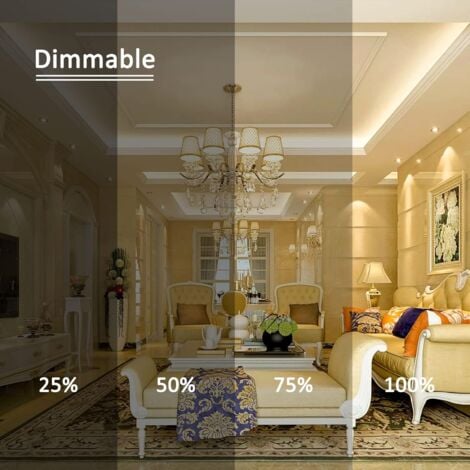 Ampoule Bougie Clair E14 40W, Ampoule Incandescence Dimmable, Blanc Chaud 2700K, 400LM, Ampoule Flamme, E14 Ampoules à bougie à vis Edison, Pack de 10