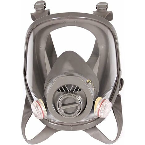 Masque Respiratoire Intégral Trudsafe 6800 - Protection Poussière, Vapeurs, Gaz - Double Filtre, Silicone Alimentaire - Pour Peinture, Soudure