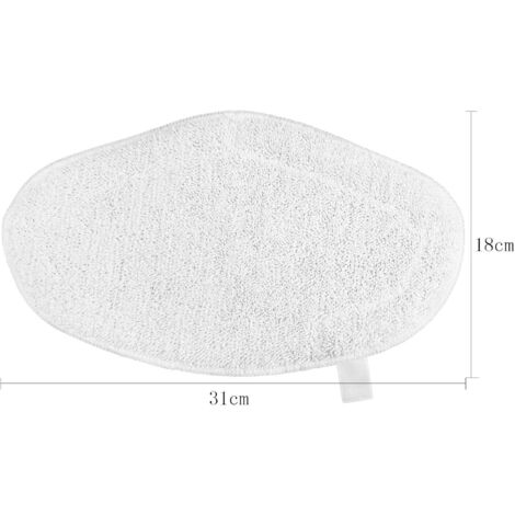 Chiffon rechange - 6 pièces, pour vaporette Polti SV440 - Accessoire polti vaporeto Corvina - Au quotidien