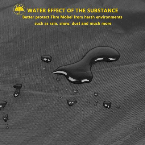 Housse Imperméable Oxford Housse Chauffage Terrasse 96,5x61x61 Cm