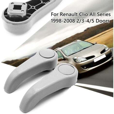 EuAcesry Ensemble De 1/2 Poignées De Réglage De Siège Pour Clio