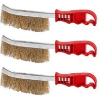 Lot De 9 Brosses Métalliques Manuelles - Brosse En Acier Inoxydable