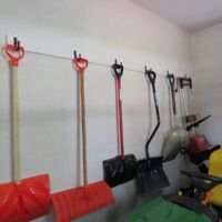 Crochets De Rangement Muraux Pour Garage - Lot De 10, Acier, Charge 20kg | Idéal Outils, Tuyaux, Sacs De Sport, Vélos