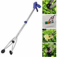 Lot De 2 Pelles à Feuilles - Ramasse-feuilles, Pince Supérieure, Pince De Nettoyage, Grand Collecteur Pour Ramasser La Saleté Et Les Déchets De Jardin