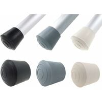 Qté: 16 Embouts En Caoutchouc – Pour Pieds Des Tables, Chaises