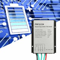 Régulateur Charge éolienne PWM 12V/24V 100W-400W - IP67 étanche - Contrôle Automatique Avec Protection - Indicateurs LED