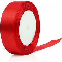 12 Rouleaux Ruban Satin 25 Mm X 10 M - Multicolore Pour Emballage Cadeaux, Décoration Mariage, DIY - 8