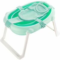 CHG De Bain Bébé Lit Pour Bassin Hamac Porte Bébé En Maille Support De Siège De Bain Coussin De
