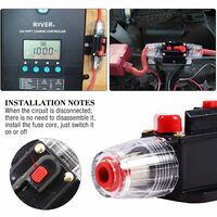 EBTOOLS Disjoncteur audio de voiture, amplificateur audio de