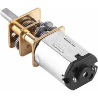 Sourcing Map Micro Vitesse Réduction Engrenage Moteur, DC 6V - 12