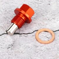 Bouchon De Vidange Magnétique Universel - Alliage Aluminium - Protection Moteur - 12x1.5cm
