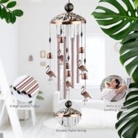 WEBEEDY 15 Pièce De Remplacement De Pompon Attrapeur De Vent Pour Carillon à Vent En Fonte Japonais En Papier à Rayures Pour La Décoration Intérieure Et Extérieure 4 X 20cm