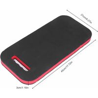 Tapis De Genoux En Mousse Pour Chantier, Jardinage, Bricolage - Bord Rouge - Neuf