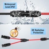 ycket Câble Solaire Y-Splitter (1 à 2) Câble Panneau Solaire ycket Câble Solaire Y-Splitter (1 à 2) Câble Panneau Solaire