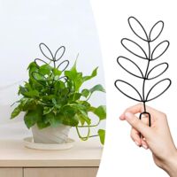 2 Treillis Pour Plantes Grimpantes - Support Métallique, 23x31 Cm, Pour Intérieur Et Jardin
