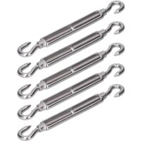 Lot De 5 Tendeurs De Câble En Acier Inoxydable 304 - Pour Serrage Efficace Et Stabilité (diamètre M8) - 9