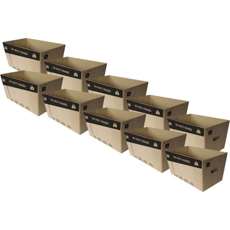 Lot De 4 Séparateurs Pour Cartons De Déménagement - Protection Verrerie Et Vaisselle