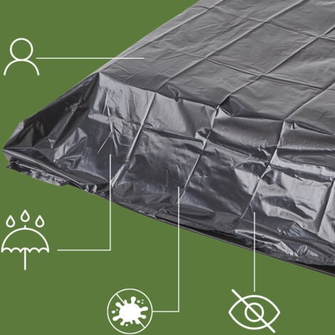 Pack and Move - Housse de protection matelas 1 place - 100 x 230 cm - Fermeture facile - Imperméable et anti-poussière