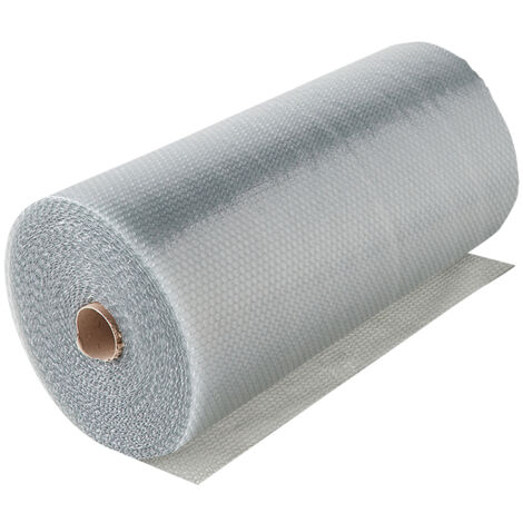 Pack And Move - Film À Bulle Recyclé - 1 X 100 M - Déménagement, Expédition Et Protection - Papier Bulle De Qualité