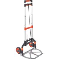 Pack and Move - Diable pliable en aluminium - 28 x 39 x 100 cm - 60 KG max - Pour déménagement et transport
