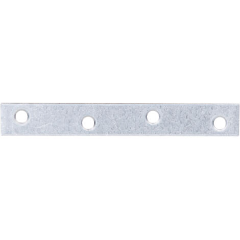Platine d’assemblage – 120 x 16 mm – en acier galvanisé Sendzimir – Marque Alberts